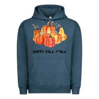 Pigment Midnight Navy Happy Fall Y all Urban Hoodie - Bettercallsaul