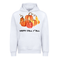 White Happy Fall Y all Urban Hoodie - Bettercallsaul
