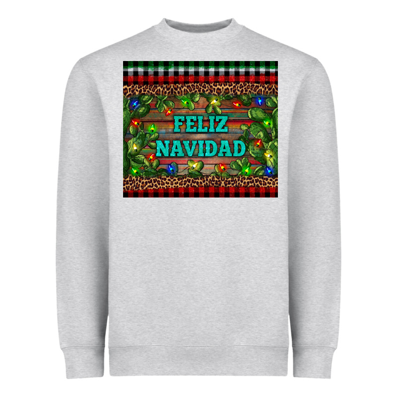 Feliz Navidad Heavyweight Sweatshirt by RanaPortraitStore | Teevron