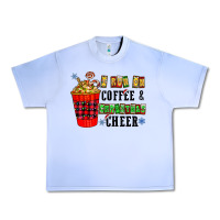 Grape Ice I Run On Coffee & Christmas Cheer Urban Heavy Tee - CowhideDigitalArt