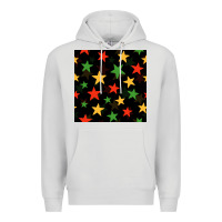 Dove Grey african color stars seamless pattern Premium Hoodie - BundleAndBundleShop