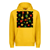 Lemon african color stars seamless pattern Premium Hoodie - BundleAndBundleShop