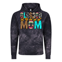 Cloud Black blessed mom Vintage Hoodie - Zillion Design Studio
