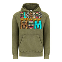 Vintage Olive blessed mom Vintage Hoodie - Zillion Design Studio