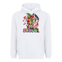 White crushed 100 days of school Heavyweight Hoodie - MaliasSmallBusiness