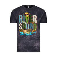 Cloud Black river squad Vintage Tee - Zillion Design Studio