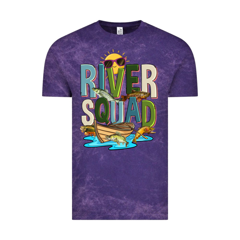 River Squad Vintage Tee by Zillion Design Studio | Teevron