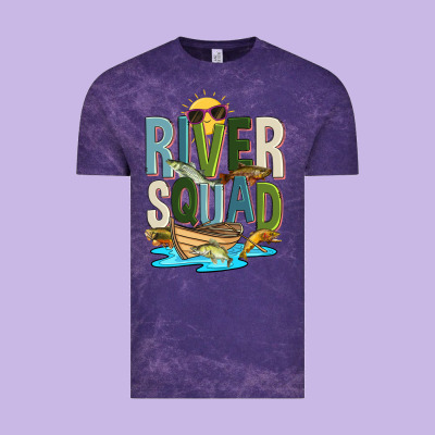 River Squad Vintage Tee Designed By Zillion Design Studio