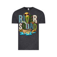 Vintage Black river squad Vintage Tee - Zillion Design Studio