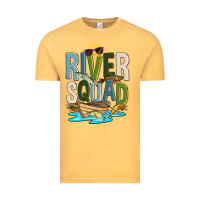 Vintage Mustard river squad Vintage Tee - Zillion Design Studio