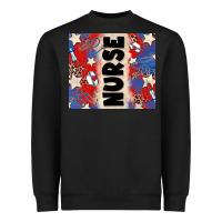 Black american nurse Heavyweight Sweatshirt - Zillion Design Studio