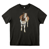 Asphalt boer goat Heavy Core Tee - LillyAllenDesigns