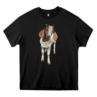 Black boer goat Heavy Core Tee - LillyAllenDesigns