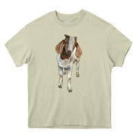 Mossy boer goat Heavy Core Tee - LillyAllenDesigns