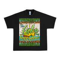 Black the lake is my happy place air freshener Urban Heavy Tee - HRA Design Shop