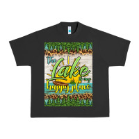 Pigment Black the lake is my happy place air freshener Urban Heavy Tee - HRA Design Shop