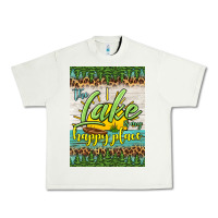 Pistachio the lake is my happy place air freshener Urban Heavy Tee - HRA Design Shop