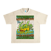 Sandshell the lake is my happy place air freshener Urban Heavy Tee - HRA Design Shop