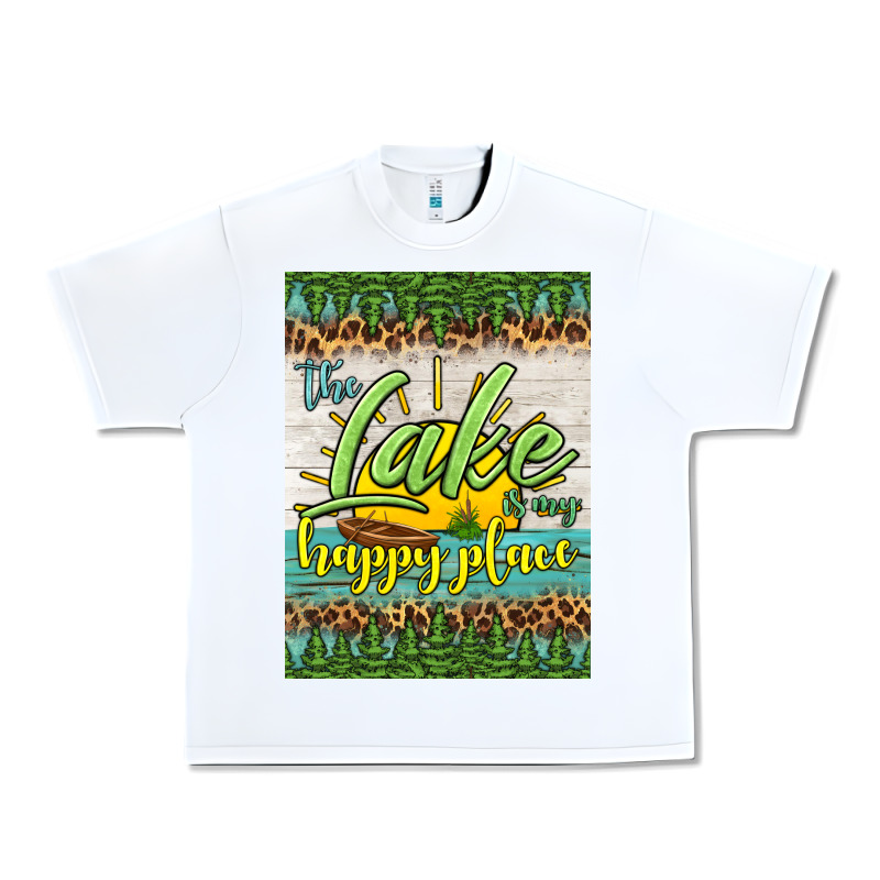 The Lake Is My Happy Place Air Freshener Urban Heavy Tee by HRA Design Shop | Teevron