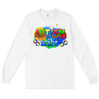 White autısm tribe Long Sleeve Tee - AdoDesignShop
