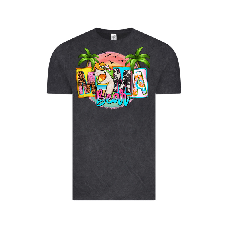 Mama Bear Summer Vintage Tee by Zillion Design Studio | Teevron