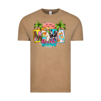 Vintage Coffee mama bear summer Vintage Tee - Zillion Design Studio