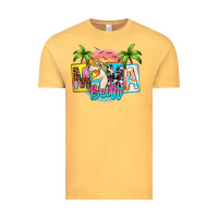 Vintage Mustard mama bear summer Vintage Tee - Zillion Design Studio