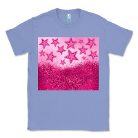 Colony Blue pink glitter star Classic Tee - JahusDesignShop