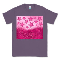 Lavender pink glitter star Classic Tee - JahusDesignShop