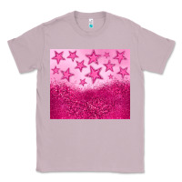 Lilac pink glitter star Classic Tee - JahusDesignShop