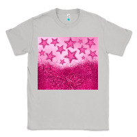 Moon Dust pink glitter star Classic Tee - JahusDesignShop