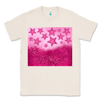 Natural pink glitter star Classic Tee - JahusDesignShop