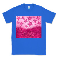 True Royal pink glitter star Classic Tee - JahusDesignShop