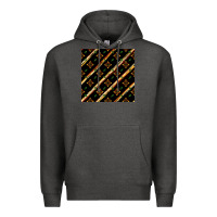 Charcoal Heather african floral seamless pattern Premium Hoodie - BundleAndBundleShop