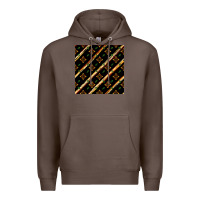 Coffee african floral seamless pattern Premium Hoodie - BundleAndBundleShop