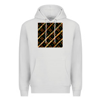 Dove Grey african floral seamless pattern Premium Hoodie - BundleAndBundleShop