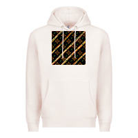Pale Pink african floral seamless pattern Premium Hoodie - BundleAndBundleShop