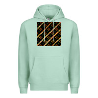 Seafoam african floral seamless pattern Premium Hoodie - BundleAndBundleShop