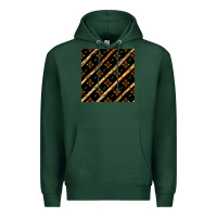 Sports Green african floral seamless pattern Premium Hoodie - BundleAndBundleShop