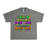 Tornado beads parades king cake crawfish mardi gras Urban Heavy Tee - FaDigitalArtStudio