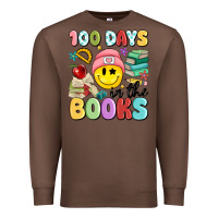 Chestnut 100 days in the books Premium Sweatshirt - MaliasSmallBusiness