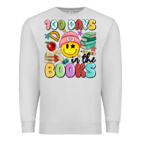 Dove Grey 100 days in the books Premium Sweatshirt - MaliasSmallBusiness