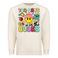 Sandshell 100 days in the books Premium Sweatshirt - MaliasSmallBusiness