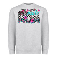 Heather Grey moto mom Heavyweight Sweatshirt - texasbilliewilder
