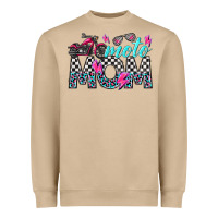 Mushroom moto mom Heavyweight Sweatshirt - texasbilliewilder