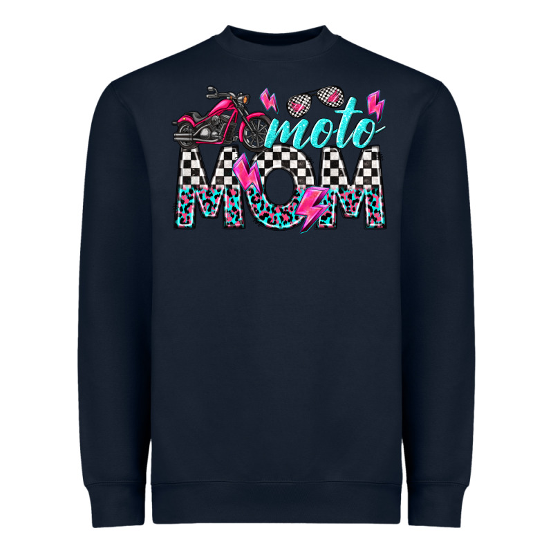 Moto Mom Heavyweight Sweatshirt by texasbilliewilder | Teevron