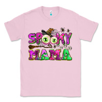 Bubblegum Pink spooky mama Classic Tee - AdoDesignShop