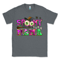 Charcoal Heather spooky mama Classic Tee - AdoDesignShop