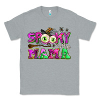 Heather Grey spooky mama Classic Tee - AdoDesignShop