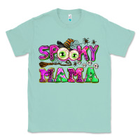 Seafoam spooky mama Classic Tee - AdoDesignShop